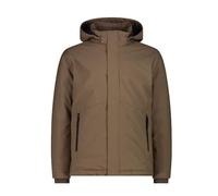 (TG. 56) CMP - Giacca da uomo in softshell con cappuccio removibile, Corteccia,