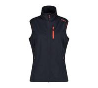 (TG. 56) CMP - Gilet in Light Softshell da Donna, Antracite, 56 - NUOVO