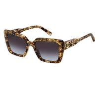 (TG. 56) MARC JACOBS Marc 733/S Occhiali da Sole, Motivo Havana, 56 Donna - NUOV
