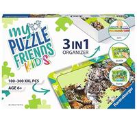 (TG. 56 x 43 x 6,8 cm) Ravensburger - Accessori Bambino 3 in 1 Organizer, Verde