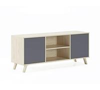 (TG. 57x140x40 cm) Skraut Home - Mobile TV per Soggiorno - 57 x 140 x 40 cm - Ad