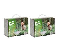 (TG. 57x54 cm (Confezione da 2)) Croci Super Nappy Eco - Tappetini Igienici per