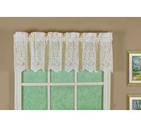 (TG. 58W x 12L) Today's Curtain Hopewell - Mantovana in pizzo 30,5 cm, crema, 14