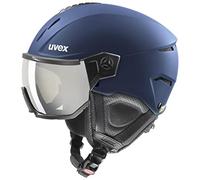 (TG. 59-61 cm) uvex Instinct Visor, Casco da Sci Unisex Adulto, Navy Matt, 59-61