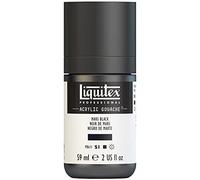 (TG. 59 ml) Liquitex Guazzo Acrilico Professionale, Mars Black, 59 ml, 59 unit