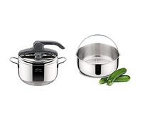 (TG. 5L) Lagostina Irradial Control Lagoeasy'Up Pentola A Pressione, 5 L, Acciai