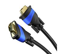 (TG. 5m) KabelDirekt 5m Cavo VGA, (15-pin, supporta Full HD 1080p, 2560x1600, 3D