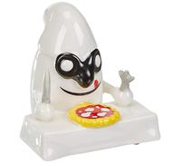 (TG. 5x5x5.2 cm) Alessi AMGI50 1 Ciro Il Pulcinella Statuina, Porcellana, Multic