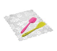 (TG. 5x5x5 cm) InterDesign Blumz Tappetino lavello, Grande tappetino proteggi la