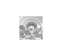 (TG. 5x5x5 cm) InterDesign Pebblz Tappetino scolapiatti, Pratico tappetino prote