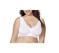 (TG. 5XL) JUST MY SIZE Pure Comfort Front-Close Wireless, Seamless Cooling T-Shi