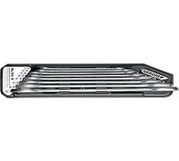 (TG. 6 - 22 mm (8-teilig) im Halter) GEDORE Set di 8 chiavi doppie a bocca apert