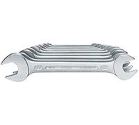 (TG. 6 - 27 , 10-teilig) Gedore 6-10 - Set 10 chiavi fisse doppie, 6-27 mm - NUO