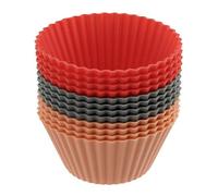 (TG. 6,5 x 6,5 x 4 cm) Dr. Oetker 1263 Stampo in silicone per muffin, 6,5 x 6,5