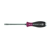 (TG. 6,5x125) Wiha 5533 - Cacciavite a taglio con puntale in acciaio MicroFinish