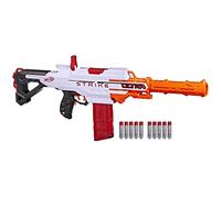 (TG. 6.67 x 60.96 x 27.62 cm) Nerf Ultra, blaster motorizzato Strike, 10 dardi N