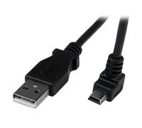 (TG. 6.6ft) Startech.Com Cavo Mini USB 2 M, A a Mini B Angolare Verso Il Basso -