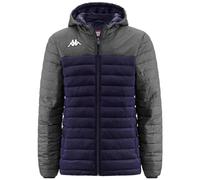 (TG. 6 anni) Kappa - Giubbotto Invernale con zip,bambino/a,Blu,Poliestere,Palest