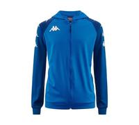 (TG. 6 anni) Kappa Tortona, Giacca da Ragazzi, Unisex, Blu, 6 Anni - NUOVO