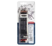 (TG. 6 Count (Pack of 1)) Derwent Charcoal Blister con Carboncini e Accessori As