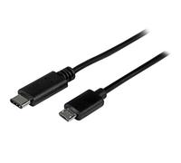 (TG. 6 ft/2 m) STARTECH.COM Cavo USB-C a Micro-B, M/M, Cavo di Ricarica USB 2.0