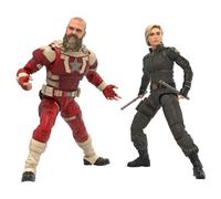 (TG. 6 inches) Hasbro Marvel Legends Series, Yelena Belova e Red Guardian, actio