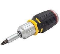 (TG. 6 Inserti) Stanley FMHT0-62688 Cacciavite PortaInserti a cricchetto, Set di