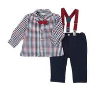 (TG. 6 mesi) Chicco Completo Due Pezzi: Felpa E Pantaloni, T-shirt Bimbo 0-24, B