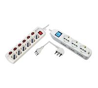 (TG. 6 Posti) Electraline 62059 Multipresa 6 Posti Polivalenti Generale, 6 Inter