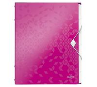 (TG. 6 Schede) LEITZ WOW cartella a 3 lembi Organizer - dim. 32 x 26 x 1,5 cm -