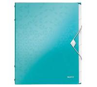 (TG. 6 Schede) LEITZ WOW cartella a 3 lembi Organizer - dim. 32 x 26 x 1,5 cm -
