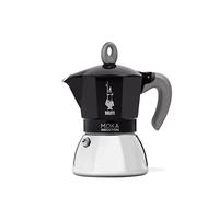 (TG. 6 Tazze) Bialetti Caffettiera Moka Induction, 6 Tazze (280 ml), Adatta a Tu