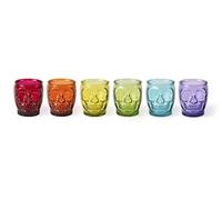 (TG. 6 Unit (Confezione da 1)) Excelsa SET 6 BICCHIERI CALAVERA MULT. - NUOVO