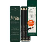 (TG. 6 unit (Confezione da 1)) Faber-Castell 115207 - Set di matite Pitt Graphi