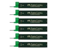 (TG. 6 unit (Confezione da 1)) Faber-Castell 205071 - Set di mina Super Polymer