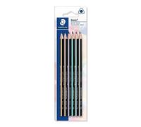 (TG. 6 unit (Confezione da 1)) STAEDTLER 118 BK6 PA Noris - Matite pastello tri