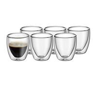 (TG. 6 Unit (Confezione da 1)) WMF Kult - Set di tazze da caffè a doppia paret