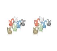 (TG. 6 Unit (Confezione da 2)) Guzzini Fratelli Feeling Set Reggi Bicchieri, SM