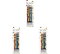 (TG. 6 unit (Confezione da 3)) Maped - 6 matite grafite Black'Peps Harry Pott