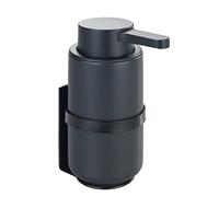 (TG. 6 x 13 x 6 cm) WENKO Woya,Dispenser di sapone da parete ricaricabile, in ce