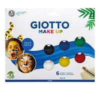 (TG. 6 x 5ml) Giotto Set 6 Ombretti Colori Classici Trucchi per Bambini (FILA, 4