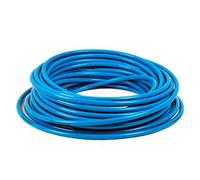(TG. 6 x 8 mm) Scatola 25Mt Tubo Poliuretano Azzurro 6X8 - NUOVO