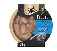 (TG. 60.00 g (Confezione da 32)) Sheba LE DOME DI SHEBA 1 x 60g Filetti Di Pollo