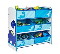 (TG. 60.0x63.5x30.0 cm) Worlds Apart 471DIE Contenitore Multi-Scomparto, MDF/Tes