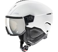 (TG. 60-62 cm) uvex instinct visor, casco da sci robusto unisex, con visiera, re