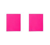 (TG. 60 buste (Confezione da 2)) Favorit Portalistino Neon con 60 Buste Formato