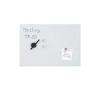 (TG. 60 x 40) Relaxdays 10022750_797 Lavagna Magnetica in Vetro 60 x 40 cm, Scri