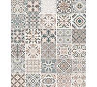 (TG. 60 x 70 cm, Glas 4 mm) WENKO Parete posteriore in ventro piastrellata 60 x
