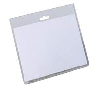 (TG. 60 x 90mm) Durable 813519 - Busta Portanome con Tasca Chiusa, Clip per Comb