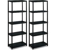 (TG. 60x30x165 cm (Confezione da 2)) TERRY, Scaffale 3060 S-5, Scaffale Modulare